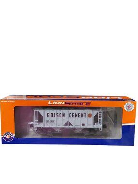 Lionel LionScale Edison Cement AC2 Hopper Gray Limited Edition Train Car NIB